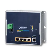 Endüstriyel Duvara Monte Edilebilen Gigabit Router (Industrial Wall-mount Gigabit Router)<br>
4-Port 802.3at PoE+