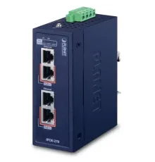 Endüstriyel Injector Hub (Industrial 2-port Multi-Gigabit 802.3bt PoE++ Injector Hub)<br>
2 x 10/100/1G/2.5G/5GBase-T (Data giriş port 1 ve PoE çıkış port 1, Data giriş port 2 ve PoE çıkış port 2)<br>
DC Yedek Güç Girişi: 48~56V DC<br>
I
