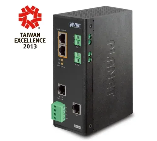 Endüstriyel Tip Güneş Enerjisinden Beslenen Yönetilebilir PoE Switch (Industrial Solar Power Managed PoE Switch)<br>
3-Port 10/100/1000Base-T RJ-45<br>
2-Port 10/100/1000Base-T IEEE 802.3at/af PoE+ Injector (Port başına 30.8 watt)<br>
-2