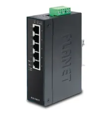 Endüstriyel Tip Yönetilemeyen Switch (Industrial Unmanaged Switch)<br>
5-Port 10/100/1000T<br>
IP30, -40~75 Derece C