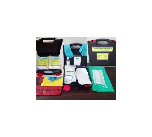 Enfeksiyöz Atık Temizlik Kiti ( 4 kullanım) (Body fluid spill kit TdrTR