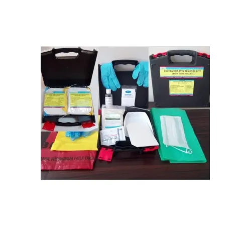 Enfeksiyöz Atık Temizlik Kiti (tek kullanım) (Body fluid spill kit TdrTR