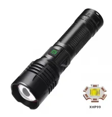 F-38 Yüksek Güç Ultra Spot Uzun Menzilli El Feneri Şarj Edilebilir LED Güçlü El Fener Aydınlatma