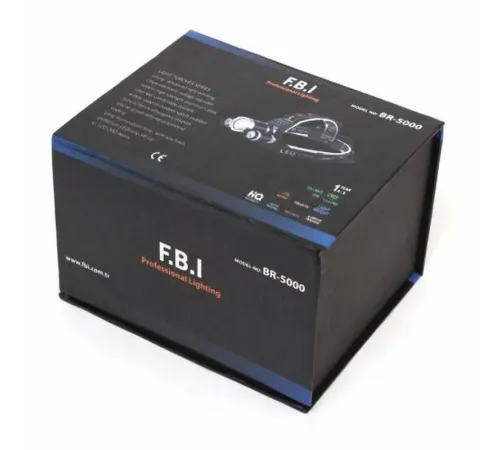 F.B.I BR-5000 T6 5000 LM 3xCree XML-T6+2R5 LED Kafa Feneri