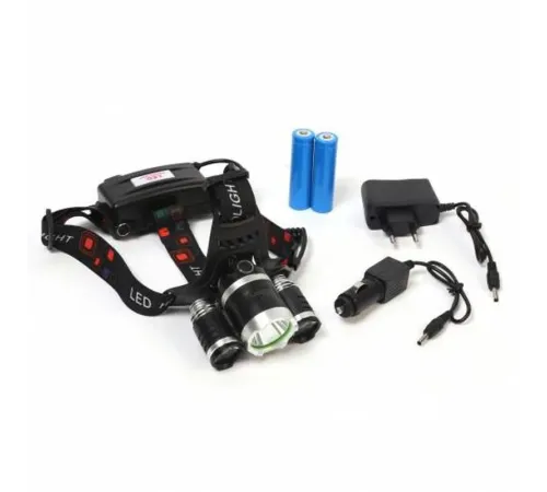 F.B.I BR-5000 T6 5000 LM 3xCree XML-T6+2R5 LED Kafa Feneri