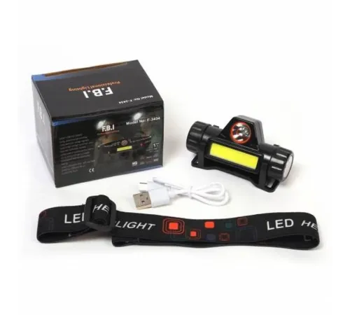 F.B.I F-3434 Şarjlı Mıknatıslı Kafa Feneri