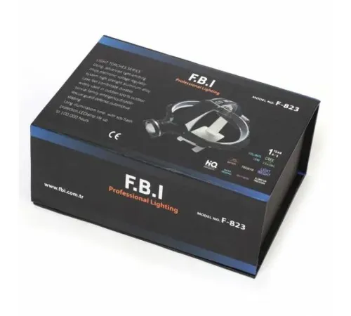F.B.I F-823 XLM T6 LED Su Geçirmez Şarjlı Kafa Lambası