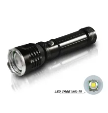 Flaşörlü Uzun Mesafeli Şarjlı Pilli Mıknatıslı EL Feneri Wt-282