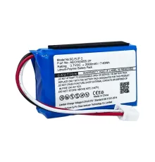 Flip 2 uyumlu 3.7v 2000 mah Soketli Batarya