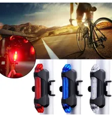 Fonksyonlu Bisiklet Arka Stop Uyarı İkaz Işığı Şarjlı 4 Modlu Lamba