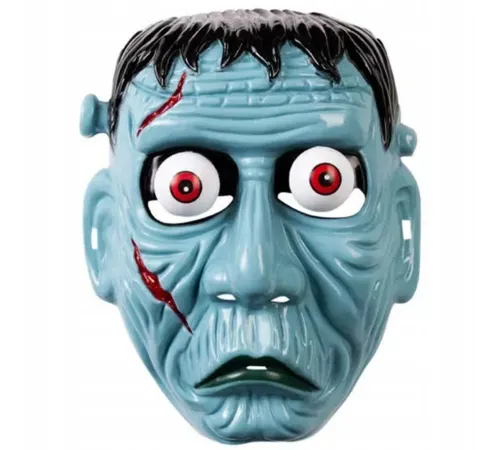 Frankenstein Temalı Sallanan Oynar Gözlü Maske