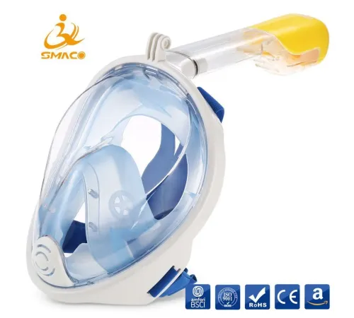 Full Face Şnorkel Dalış Maske Tam Yüz Anti-Sis ve Sızıntı S/M