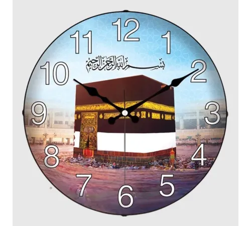 Galaxy D-1958-06 Bombe Mika Cam Duvar Saati KABE