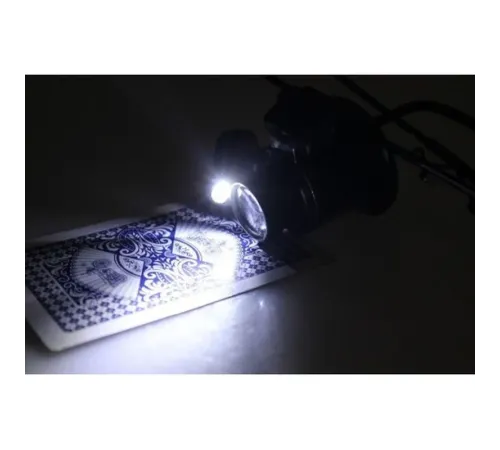 Gözlük Model 20X16Mm Optik Lens Led Işık Monoküler Büyüteç