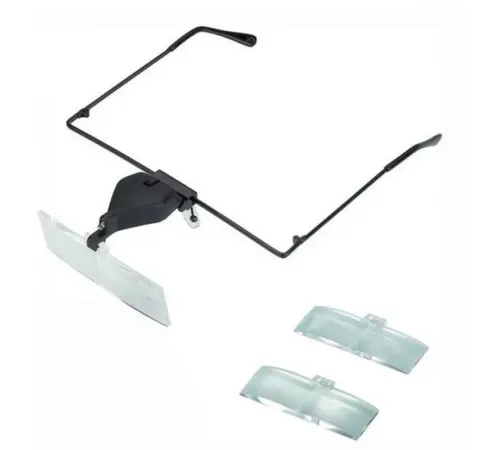 Gözlük Modeli 1.5X 2.5X 3.5X 3 Adet Lensi Gözlük Büyüteç