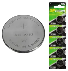 GP CR2032 Lityum.Pil 5 li Paket