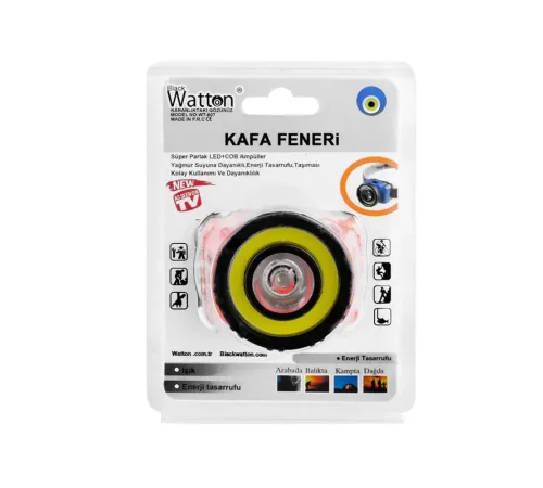 Güçlü Pilli Kafa Lambası Wt-607