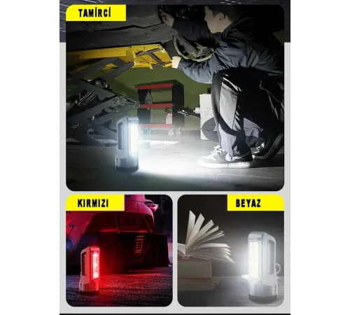 Güçlü Şarjlı Fener Masa Lambası Wt-603