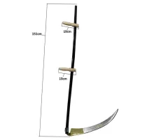 Günaş Komple Tırpan - Metal Saplı 6 Parça Set - Ahşap Elcik 70 cm