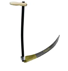 Günaş Komple Tırpan - Metal Saplı 6 Parça Set - Ahşap Elcik 80 cm