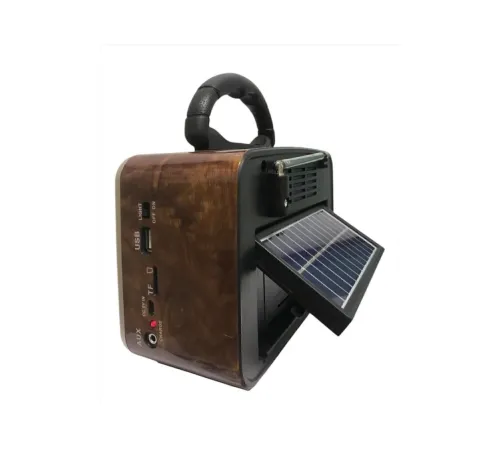 Güneş Enerjili Nostaljik Fm Aux Usb Müzik Çalar Rt-819