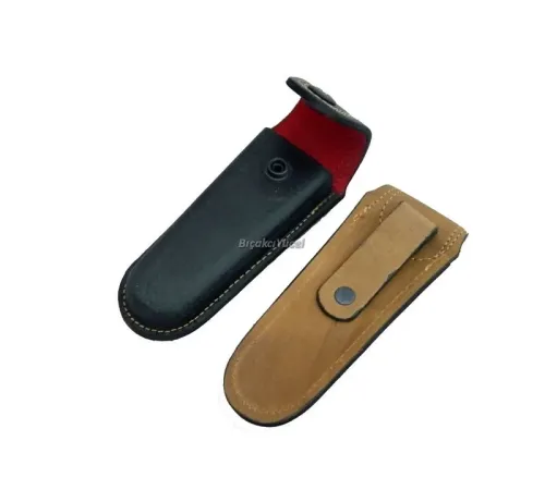 Hakiki Deri Çakı Kılıfı No:4 - 14 cm