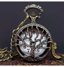 Hayat Ağaçı Tasarımlı Köstekli Saat