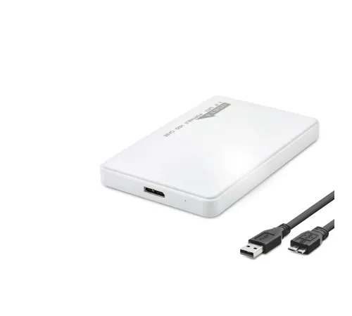 Hdd Kutu Usb3.0 Plastik Sata 2.5" Beyaz HDX1752