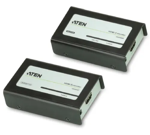 HDMI Sinyal Uzatma Cihazı, Alıcı (Receiver) ve Verici (Transmitter) Birim dahil, 60 metre <br>
HDMI Cat 5 Extender (1080p@40m; 1080i@60m)