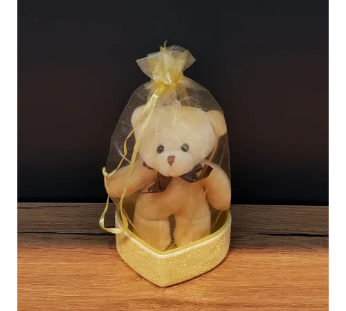 Hediyelik Kese İçinde Ayıcık