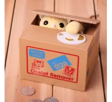 Hırsız Para Çalan Kedi Kumbara