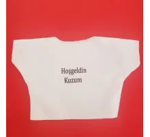 Hoşgeldin Kuzum Yazılı Oyuncak Tişörtü
