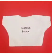 Hoşgeldin Kuzum Yazılı Oyuncak Tişörtü