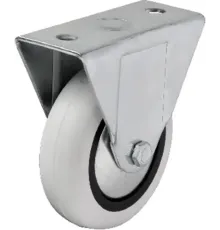 Hts 355 - 75x25 mm PVC Makaralı Sabit Teker 4 Adet