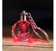 I Love You Tasarım Renk Değiştiren Anahtarlık