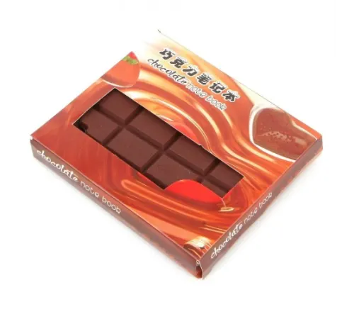 İlginç Çikolata Kokulu Not Defteri