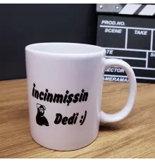 İncinmişsin Dedi Tasarımlı Kupa Bardak