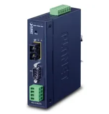 IP30 Endüstriyel 1-Port RS232/RS422/RS485 Serial Device Sunucu (IP30 Industrial 1-Port RS232/RS422/RS485 Serial Device Server)<br>
1 x 100FX SC, SM/30km<br>
-40~75 derece C