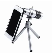 5 5S - 4 4S Için Alüminyum 14X Optik Zoom Yakından Görüntü Çekme Dürbün