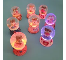 Işıklı Mini Kar Küreleri