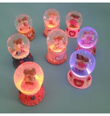 Işıklı Mini Kar Küreleri