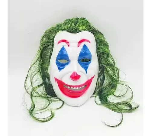 Joaquin Phoenix Joker Maskesi Yeşil Saçlı