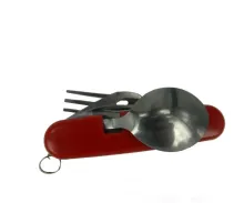 K 524 RD Çok Amaçlı Çakı (Çatal, Kaşık, Bıçak) 9cm - Plastik Gövde