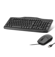 Kablolu Klavye Mouse Set Q Siyah OAK930