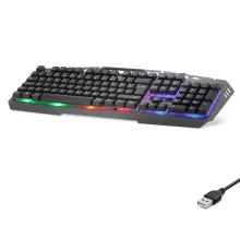 Kablolu Klavye Q Rgb Raınbow Gri OKW213G