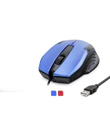Kablolu Mouse 800 DPI 140 Cm Mavi Kırmızı HDX3254