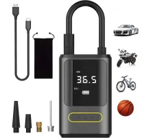 Kablosuz Oto Araç Mini 4000mAh 150 PSI Işıklı Oto Hava Kompresörü KA-760