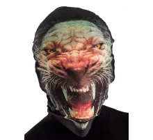 Kafaya Tam Geçmeli Aslan Maskesi - Streç Aslan Maskesi Model 3