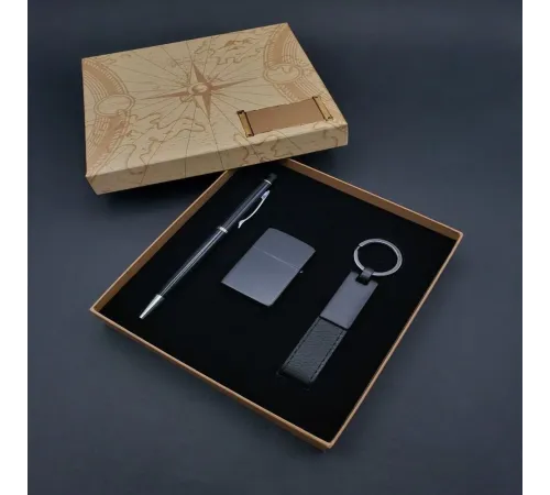 Kalem Çakmak Anahtarlık 3'lü Set