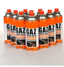 Kamp Ocak Gazı Valfli Kartuş 227GR - 10 Adet